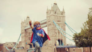 Superhero in the City